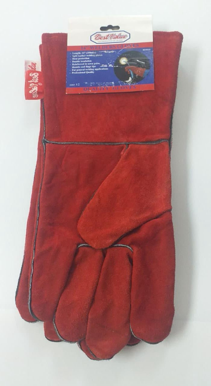BEST VALUE Gloves Welders 14" H19315
