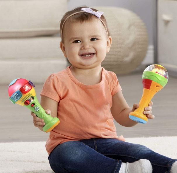 LEAPFROG Toy Maracas Learn & Groove Shakin' Colors