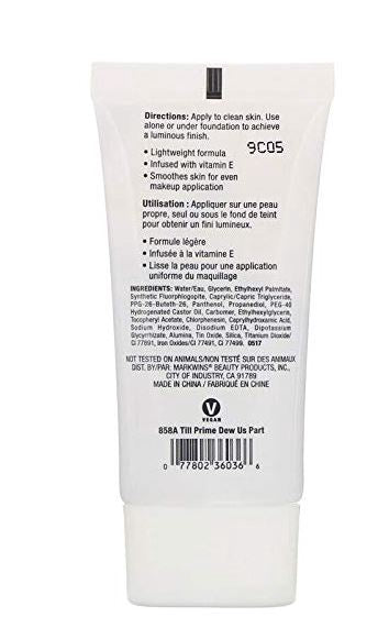 WET N WILD Makeup Photo Focus Dewy Face Primer