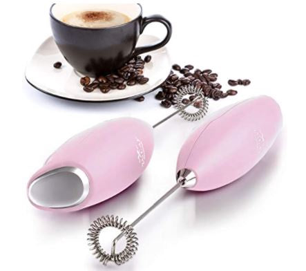 ZULAY Milk Frother Handheld Foam Maker for Lattes