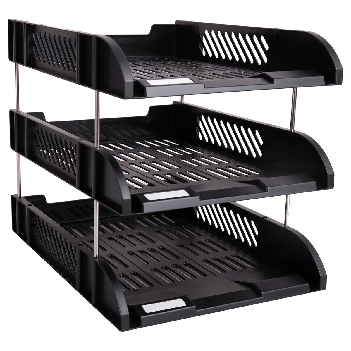 DELI Stationery File Tray 9217 3-TIER Black