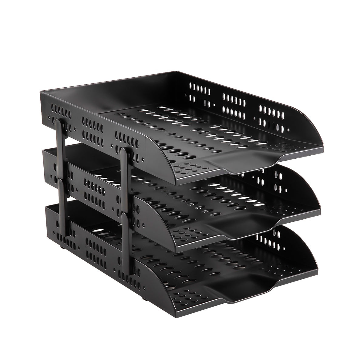 DELI Stationery File Tray 9215 3-TIER Black