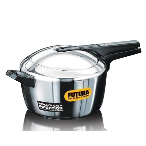 HAWKINS Pressure Cooker F56 F50 Futura Stainless Steel Induction 5.5LT