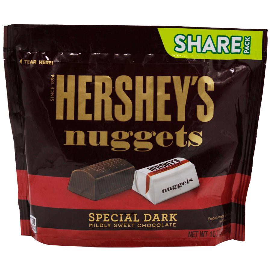 HERSHEY'S Nuggets Special Mildly Sweet Chocolate 10.2OZ 289G