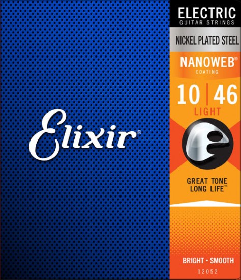 ELIXIR Guitar String 12052 Light Nano Electr