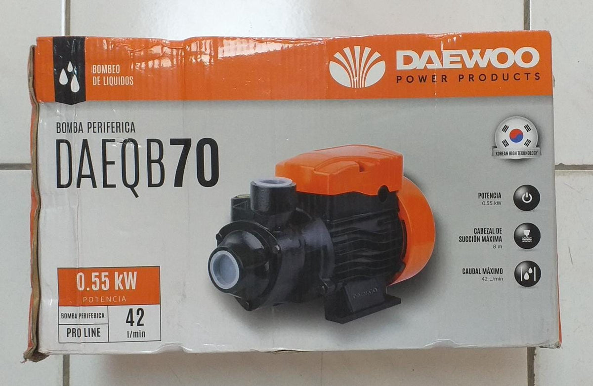 DAEWOO Water Pump 3/4HP #DAEQB70