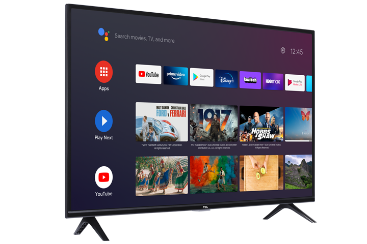 TCL Television 40" 40S334 Smart LED Android TV