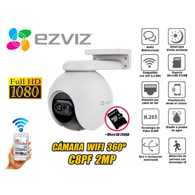 EZVIZ Security Camera Smart WIFI CS-C8PF-A0-6E22WFR