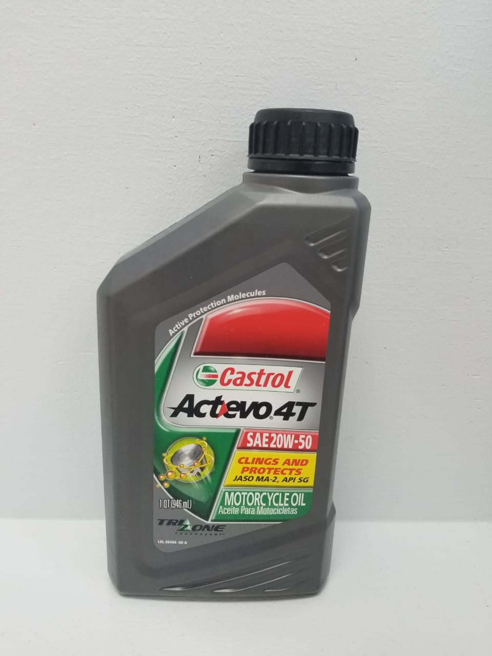 CASTROL Oil Actevo 4T Sae 20W50 1 Qts
