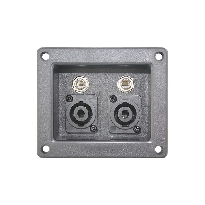BLASTKING Speaker Terminal Large Square IST342 2 Unix Female & 2 1/4 Female