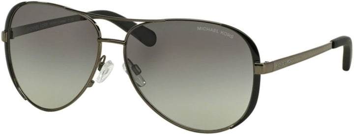 MICHAEL KORS Sunglasses Chelsea Aviator Gunmetal / Plum 0MK5004