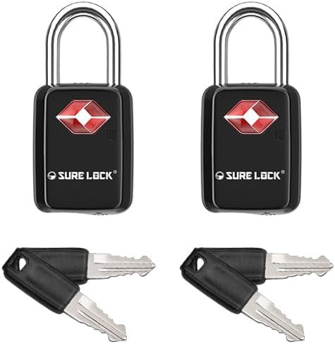 SURE LOCK Travel Lock 2PC Luggage Tsa 21011