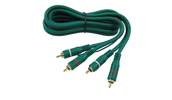BLASTKING Lead 2 Rca Male to 2 Rca Male 12' I-SC430-12G with Remote Wire Color