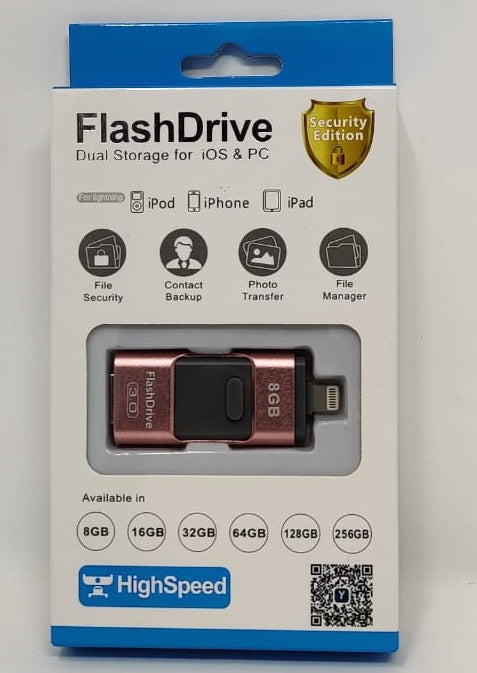 Computer Flash Drive 8GB USB 3.0 Lightning