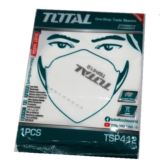 TOTAL Dust Mask FFP2 1PCS Pack TSP412