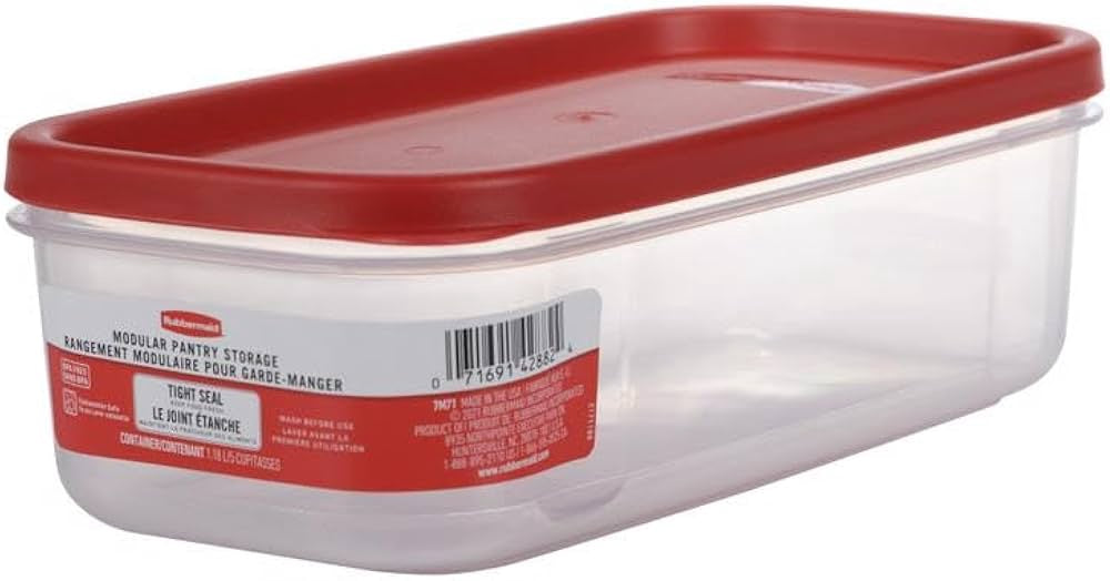 RUBBERMAID Food Bowl 1.18L 5CUP 1PC 1966038