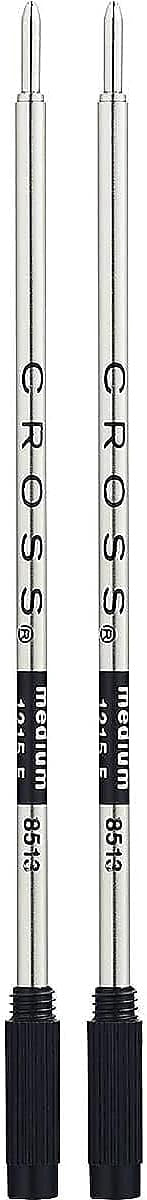 CROSS Stationery Pen Refill Black Medium 2PACK 8513-2