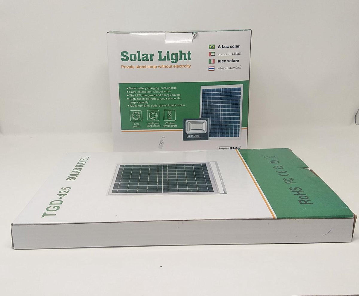 Lamp LED Solar Flood 70W TGD-425 with Solar Panel