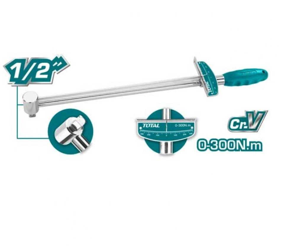 TOTAL Torque Wrench 1/2" THPTW300N2