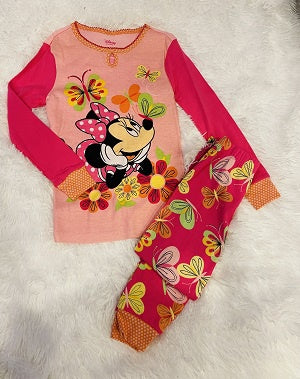 DISNEY Kids Pj Minnie Long Sleeve