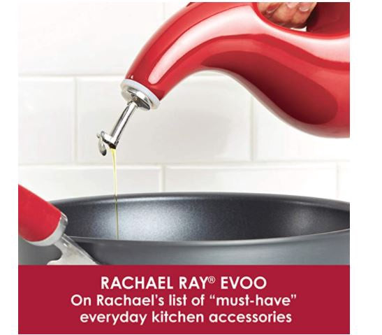 RACHAEL RAY Oil Dispenser Bottle Set 24OZ & 13OZ Ceramic