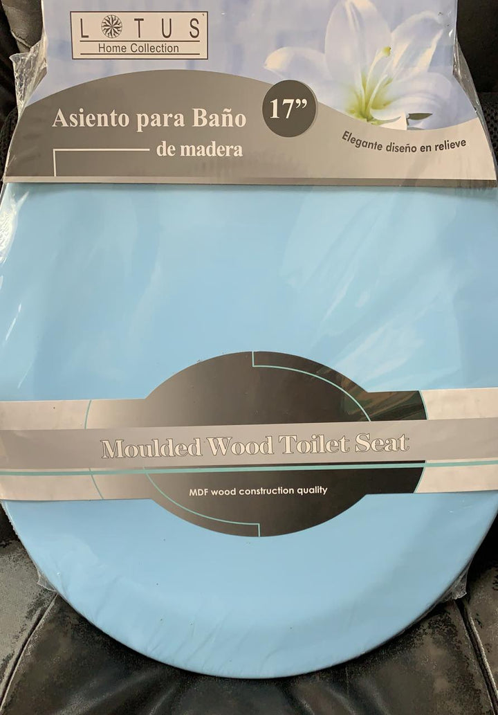 LOTUS Toilet Seat Wood #LT-7066LB Blue