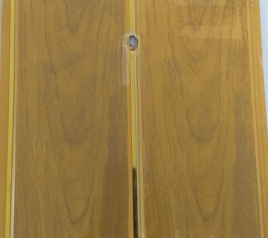 Ceiling PVC 19.5' X 8" #GB037 Brown W/GOLD