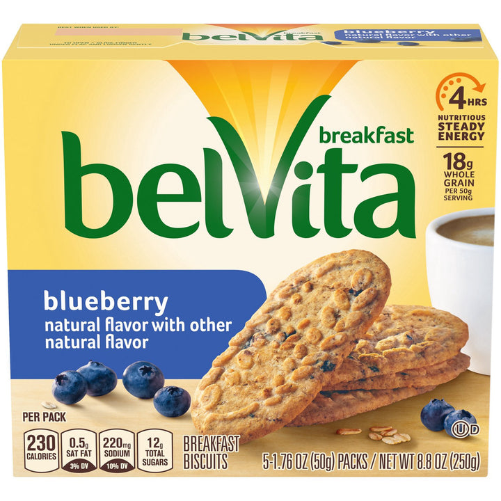 BELVITA Breakfast Biscuits Blueberry 8.8 OZ 250G