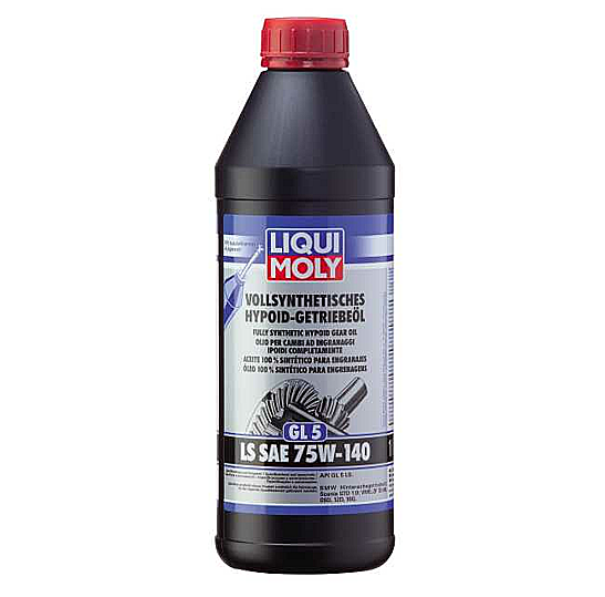 LIQUI MOLY Oil Gear Oil Ls Sae 75W-140 GL5 1L Fully Synthetic Hypoid 4421