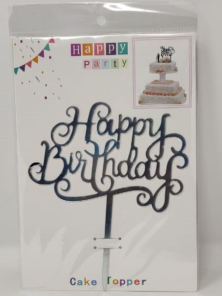 Party Cake Topper Happy Birthday ZH32