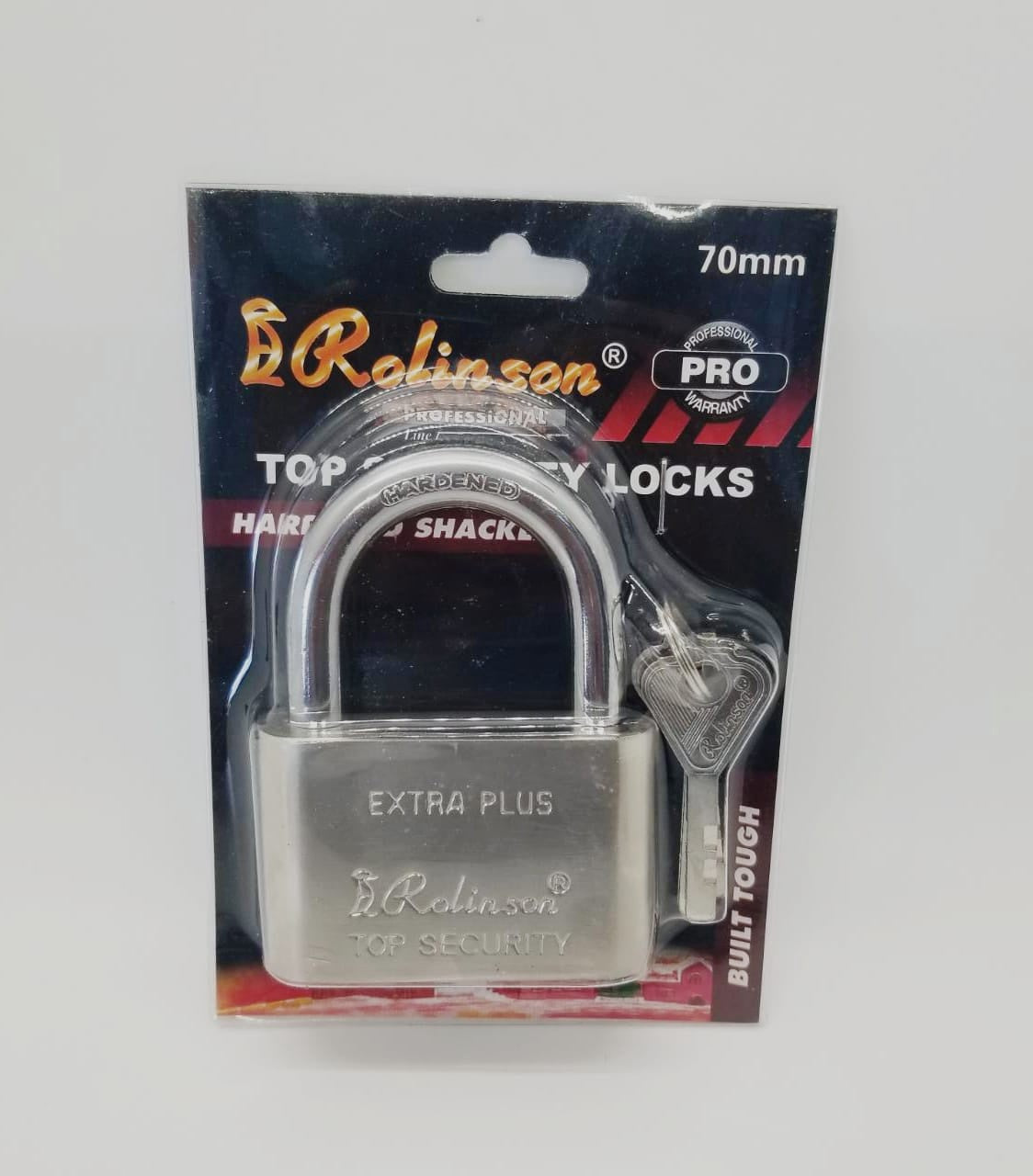ROLINSON Padlock 70MM Short Shackle
