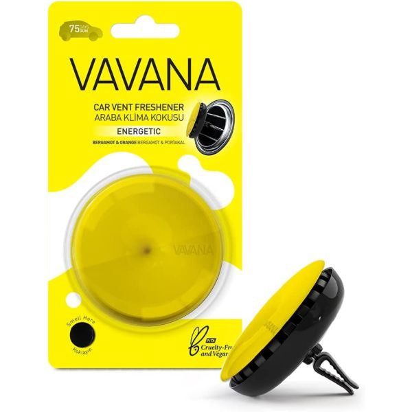 VAVANA Car Air Freshener Energetic Bergamot and Orange