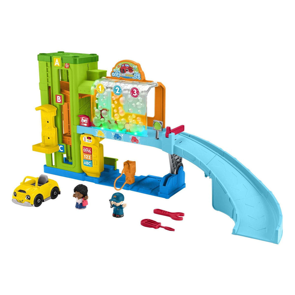 FISHER-PRICE Toy Fisher Price Little People Garage Playset