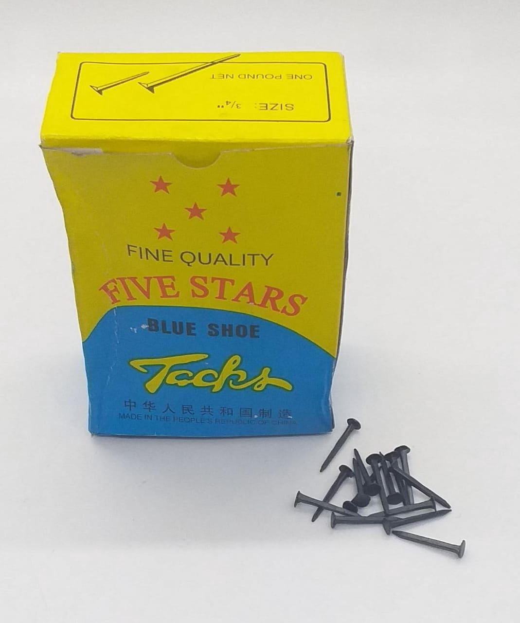 Tack Shoe Box 3/4"
