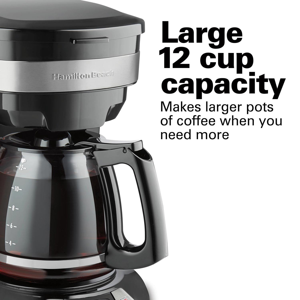 HAMILTON BEACH Coffee Maker 46292 Black