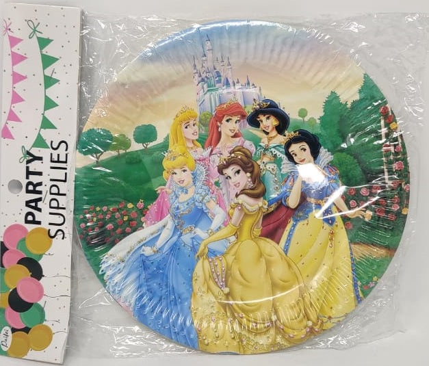 Party Plates Characters 10PCS Pack LB045 Paper Type