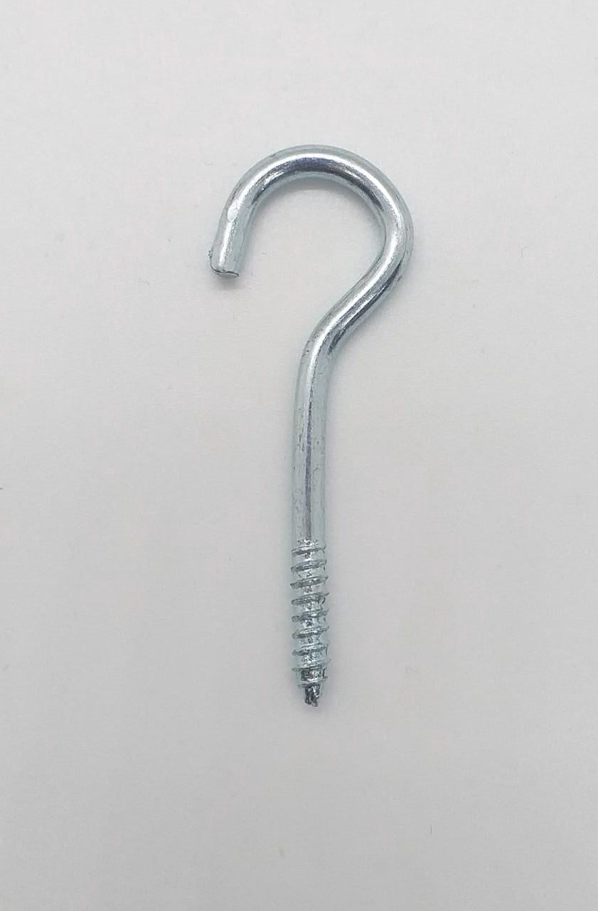 Hook Cup 1/2" Long Chrome
