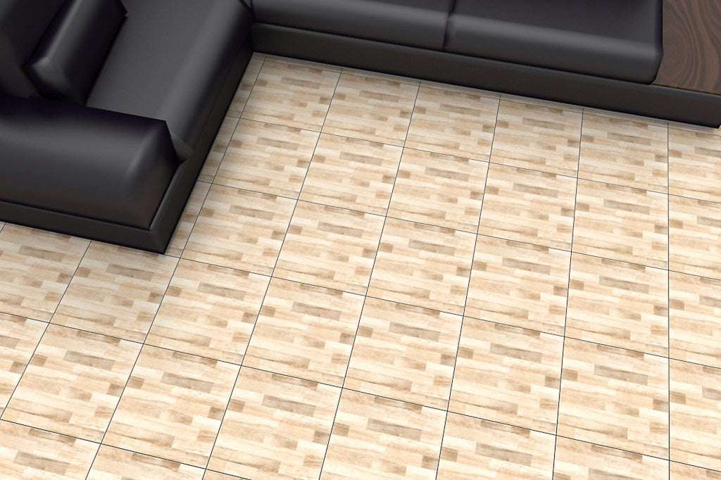 CR-CERAMIC Tile Ceramic 17X17 Maderato Bg HD 43X43