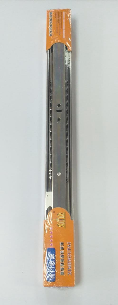 Drawer Slide 18" Heavy Ximenoupai Chrome Ball Bearing