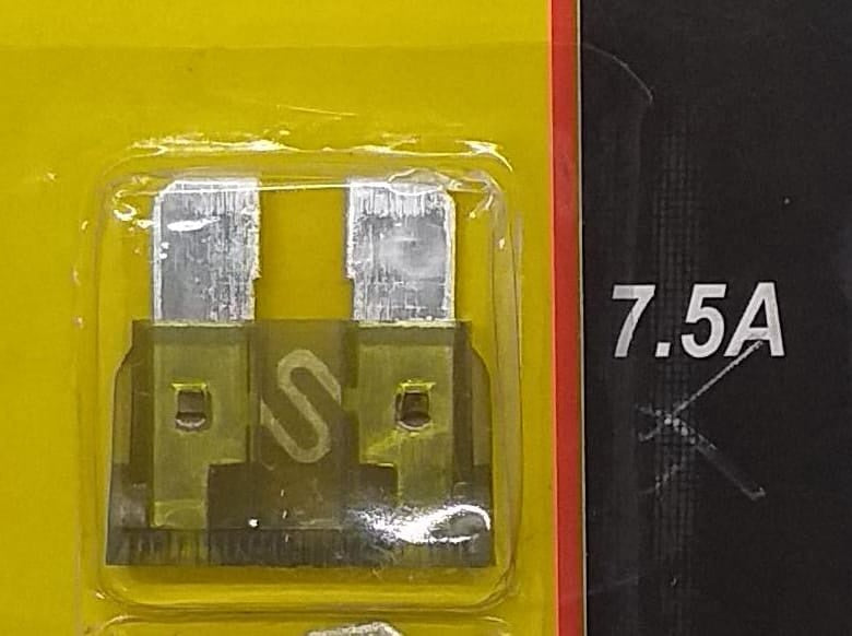 Fuse Car 7.5 Amps