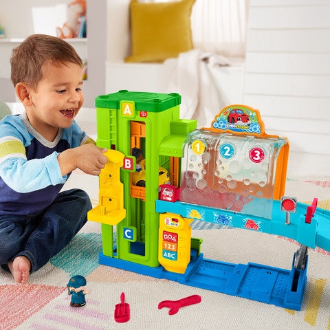 FISHER-PRICE Toy Fisher Price Little People Garage Playset
