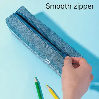 DELI Stationery Pencil Case Pouch H929 Fabric Oxford