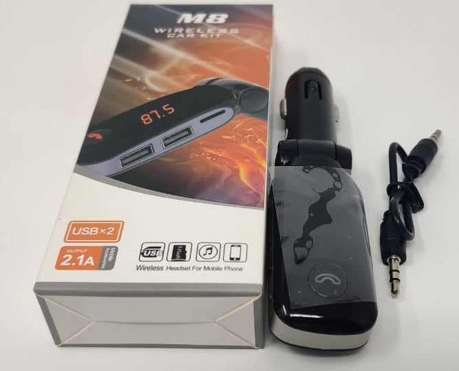 GENERIC Modulator FM USB Charger M8 Wireless Car Kit 2 USB 2.1A