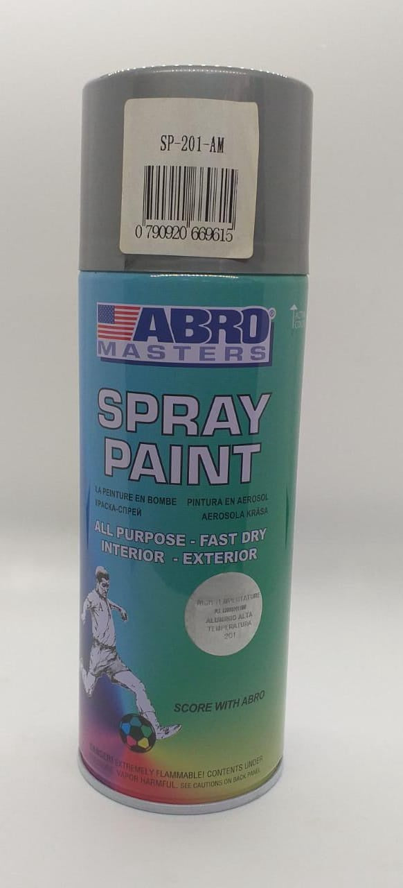 ABRO Tin Spray Aluminum High Temperature SP-201-AM