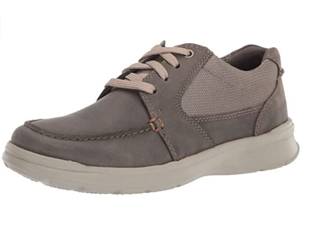 CLARKS Footwear Men's Cotrell Lane Sneaker Olive Combi Leather