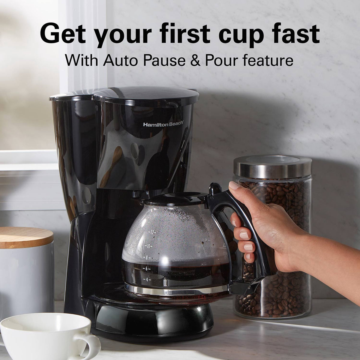 HAMILTON BEACH Coffee Maker 49316RG 49316G-MX Black