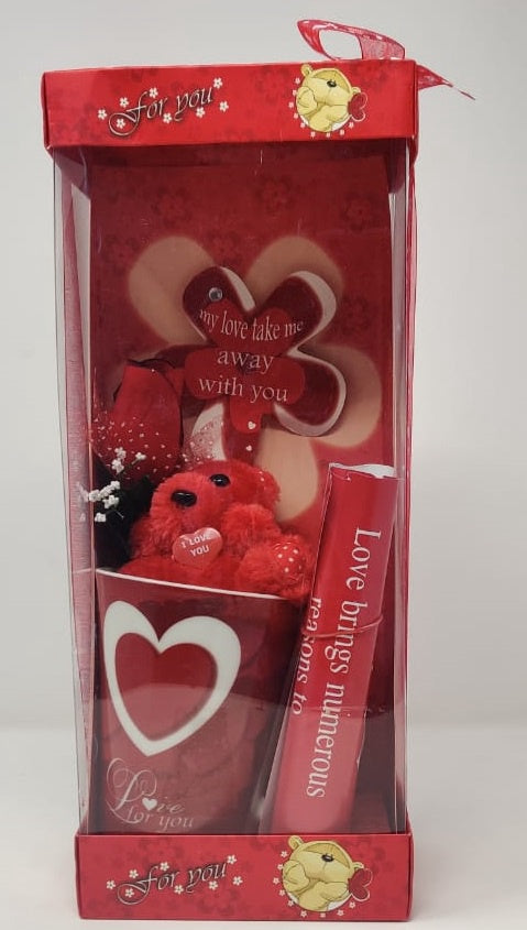 Gift Set Cup Valentine 054 0.5.4 Long Love Box