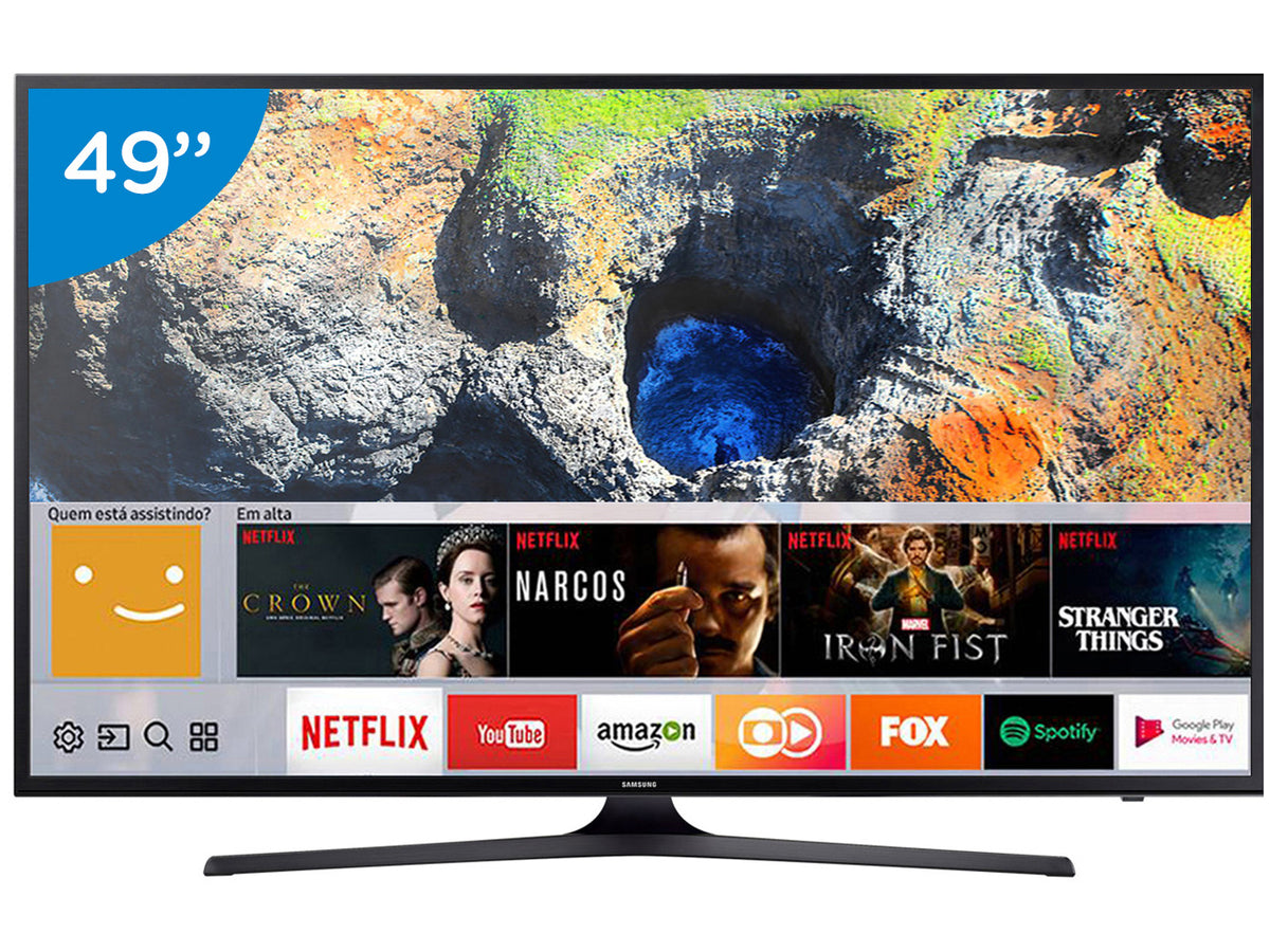 SAMSUNG Television LED 49" @UN49MU6103P