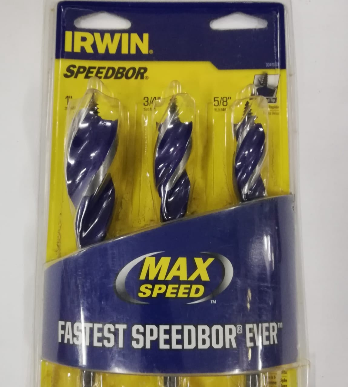 IRWIN Drill Bit 3PCS Speedbor 3041003 Max Sp