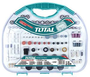 TOTAL Tool Set 250PCS TACSD12501 Accessories for Mini Drill